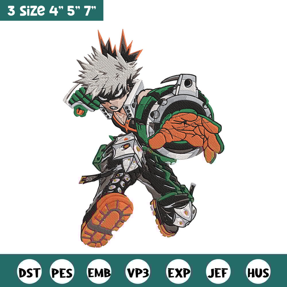 Bakugo Katsuki Embroidery Design, Aot Embroidery, Embroidery File, Anime Embroidery,Anime shirt, Digital download.jpg