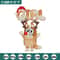 Bingo girl Embroidery Design, Bluey Embroidery, Embroidery File, Chrismas Embroidery, Anime shirt, Digital download.jpg