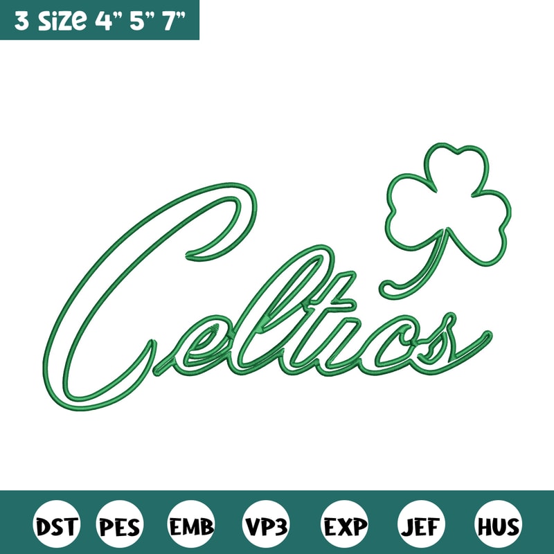 Boston Celtics logo embroidery design, NBA embroidery, Sport embroidery, Logo sport embroidery, Embroidery design.jpg