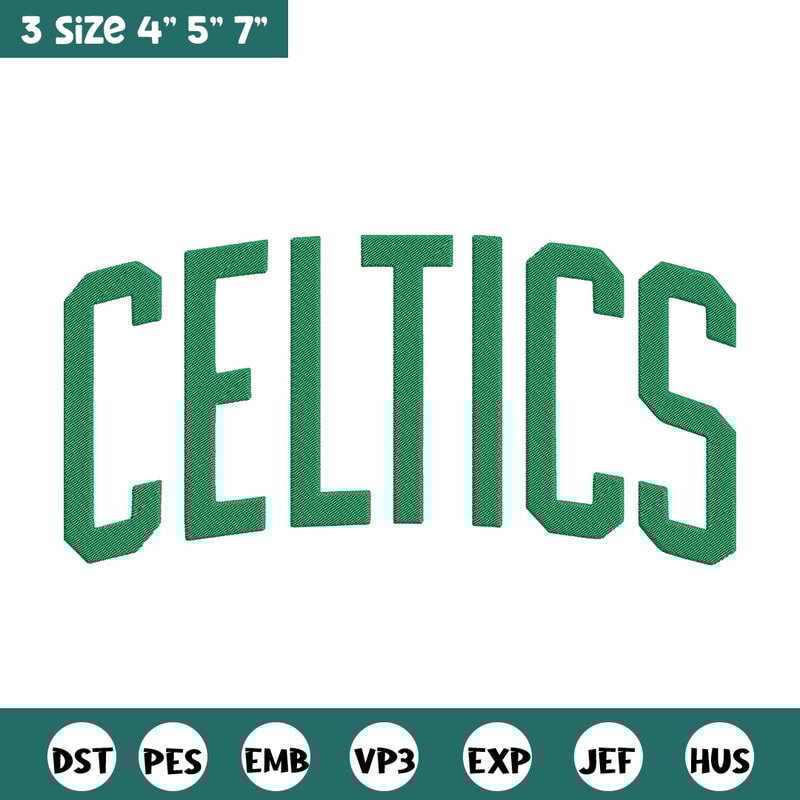 Boston Celtics logo embroidery design, NBA embroidery, Sport embroidery, Logo sport embroidery,Embroidery design.jpg