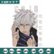 Gojo poster Embroidery Design, Jujutsu Embroidery, Embroidery File, Anime Embroidery, Anime shirt, Digital download.jpg