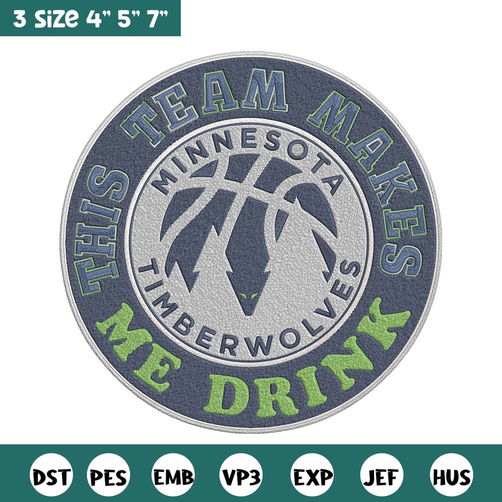 Timberwolves basketball embroidery design, NBA embroidery, Sport embroidery, Embroidery design, Logo sport embroidery..jpg