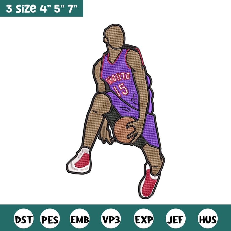 Toronto Raptors player embroidery design, NBA embroidery, Sport embroidery, Embroidery design, Logo sport embroidery..jpg