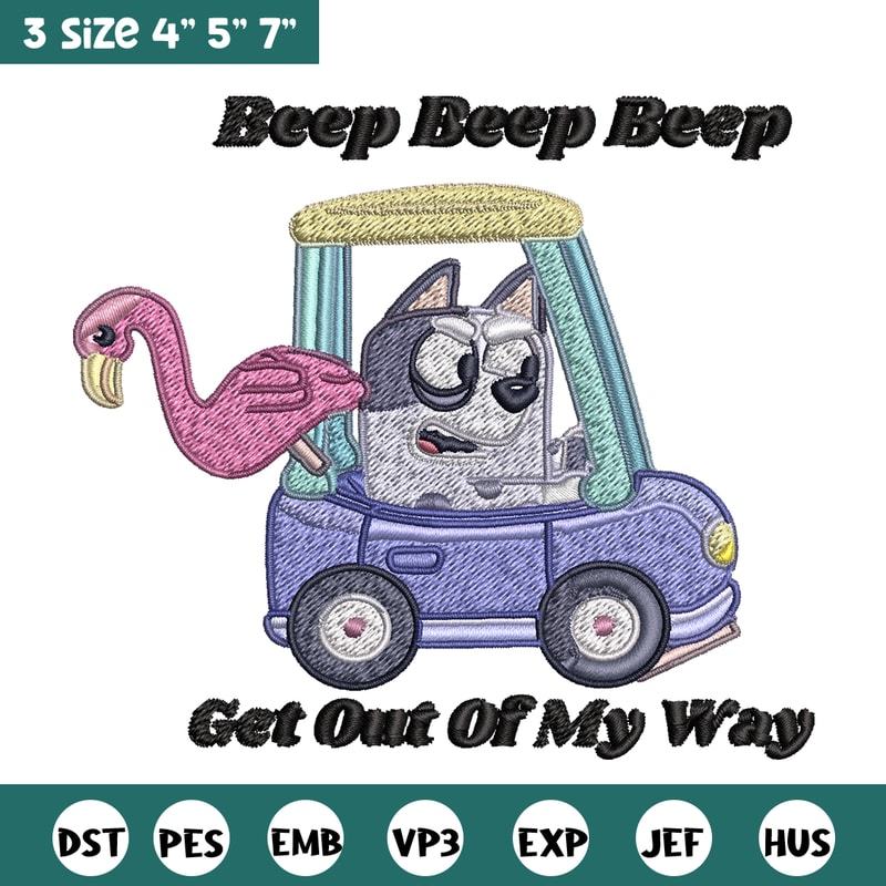 Trixie Heeler Embroidery, Trixie Heeler Embroidery, Embroidery File, cartoon shirt, cartoon design, Digital download..jpg