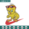 Tweety nike Embroidery Design, Tweety Embroidery, Embroidery File, Nike Embroidery, Anime shirt, Digital download.jpg