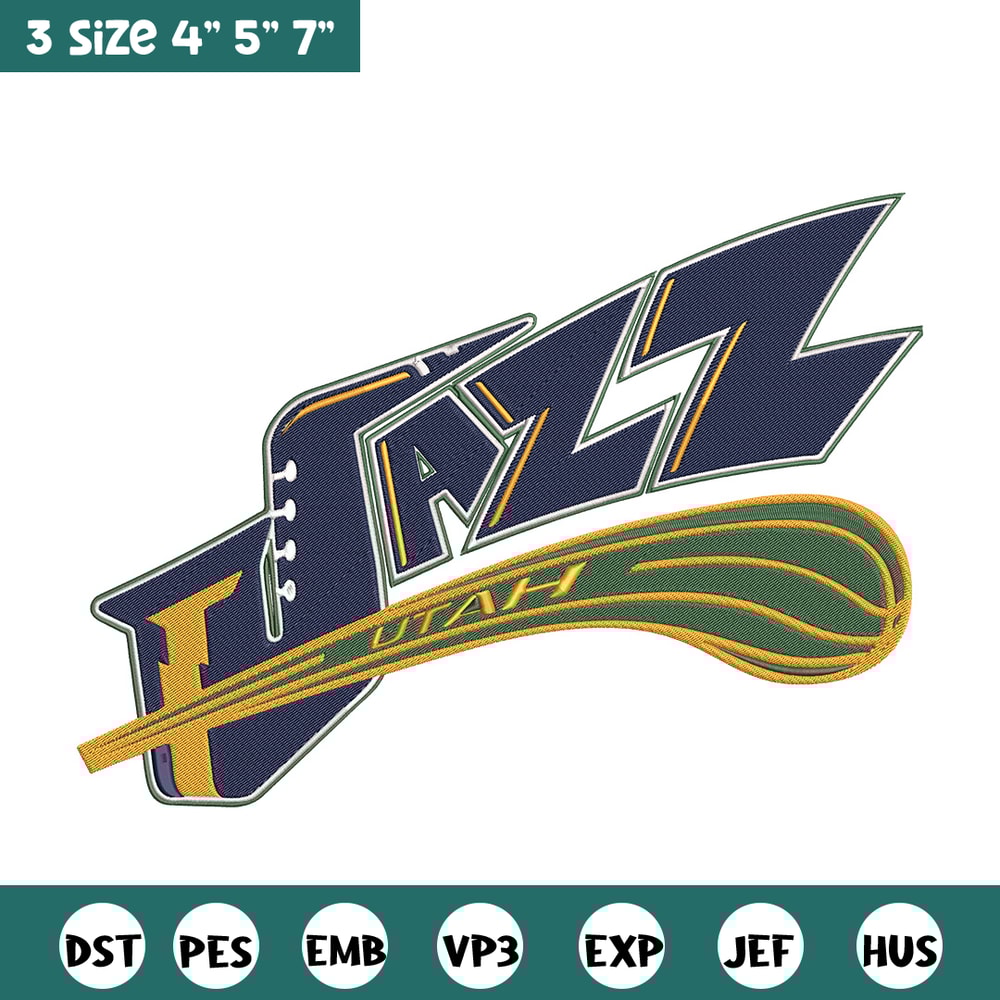 Utah Jazz logo embroidery design,NBA embroidery, Sport embroidery, Embroidery design, Logo sport embroidery..jpg
