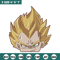 Vegeta peeker Embroidery Design, Dragonball Embroidery, Embroidery File, Anime Embroidery, Anime shirt,Digital download.jpg
