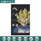 Vegeta poster Embroidery Design, Dragonball Embroidery, Embroidery File,Anime Embroidery, Anime shirt, Digital download.jpg