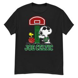 snoopy joe celtic black t-shirt: stylish and unique design