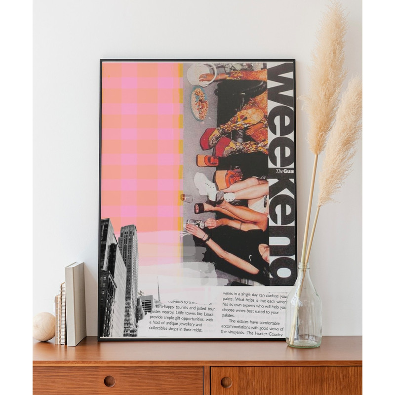 New York City Retro Vintage Canvas - Trendy College Apartment Decor - Wall Art Poster Canvas - City Girl Art - Bar Cart Decor.jpg