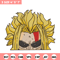 All Might Peeker Embroidery Design, Mha Embroidery, Embroidery File, Anime Embroidery, Anime shirt, Digital download.jpg