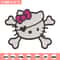 Hello kitty logo Embroidery Design, Hello kitty Embroidery, Embroidery File, Anime Embroidery, Digital download..jpg