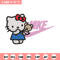 Hello kitty Nike Embroidery design, hello kitty cartoon, Embroidery, Nike design, Embroidery file, Instant download..jpg