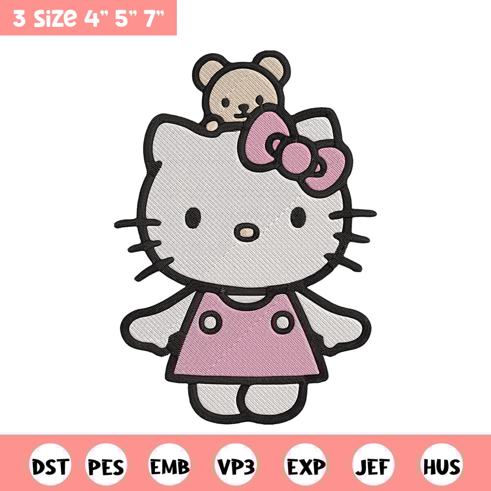 Hello kitty pink Embroidery Design, Hello kitty Embroidery, Embroidery File, Anime Embroidery, Digital download.jpg
