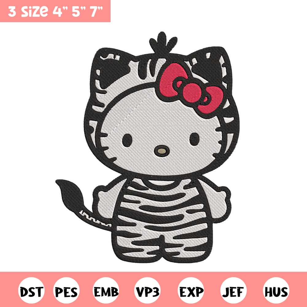 Hello Kitty sticker Embroidery Design, Hello kitty Embroidery, Embroidery File, Anime Embroidery, Digital download.jpg