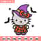 Hello kitty witch Embroidery design, Hello kitty Embroidery, cartoon design, Embroidery File, Digital download.jpg