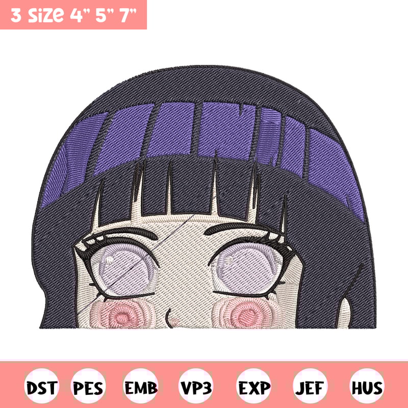 Hinata chibi Embroidery Design, Naruto Embroidery, Embroidery File, Anime Embroidery, Anime shirt, Digital download.jpg