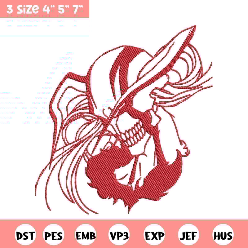 Ichigo demon Embroidery Design, Bleach Embroidery, Embroidery File, Anime Embroidery, Anime shirt, Digital download..jpg