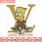 Bart simpson lv Embroidery Design, LV Embroidery, Embroidery File, Logo shirt, Sport Embroidery, Digital download.jpg