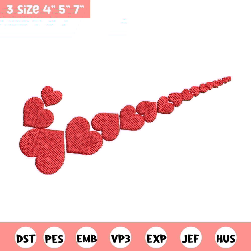 Heart nike logo Embroidery Design, Nike Embroidery, Brand Embroidery, Embroidery File, Logo shirt, Digital download.jpg