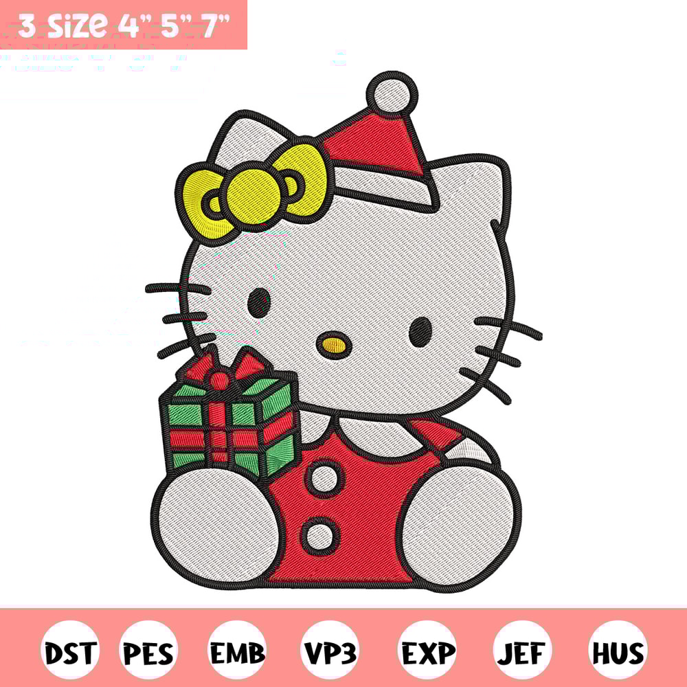 Hello kitty chrismas Embroidery Design,Kitty Embroidery,Embroidery File, Anime Embroidery, Anime shirt, Digital download.jpg