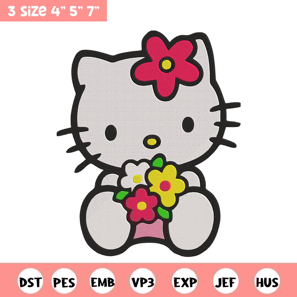 Hello kitty Embroidery Design, Hello kitty Embroidery, Embroidery File, Anime Embroidery, Anime shirt, Digital download.jpg
