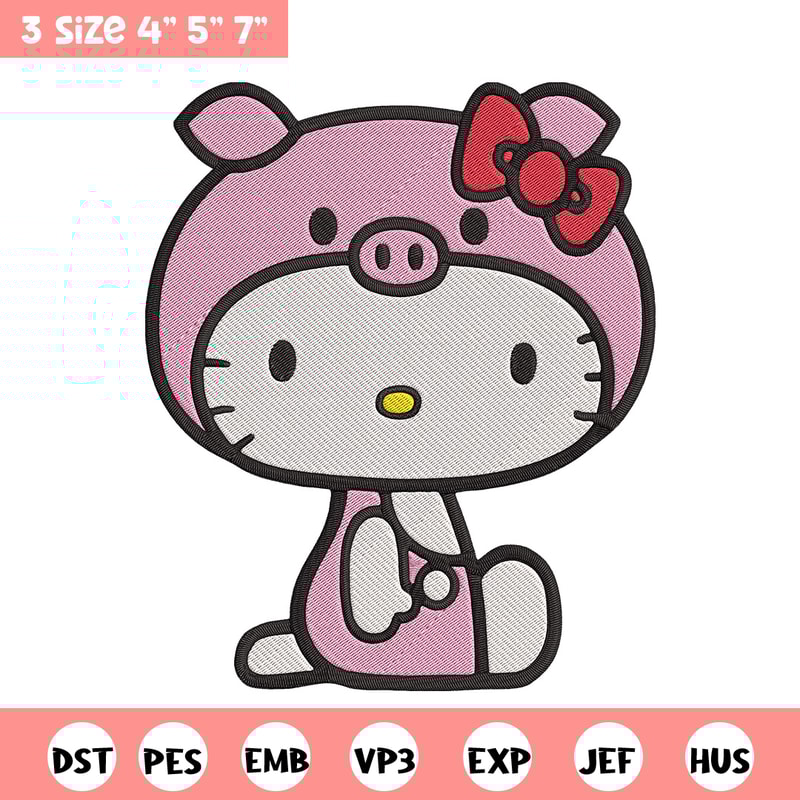 Hello Kitty Embroidery Design, Hello kitty Embroidery, Embroidery File, Anime Embroidery, Digital download.jpg