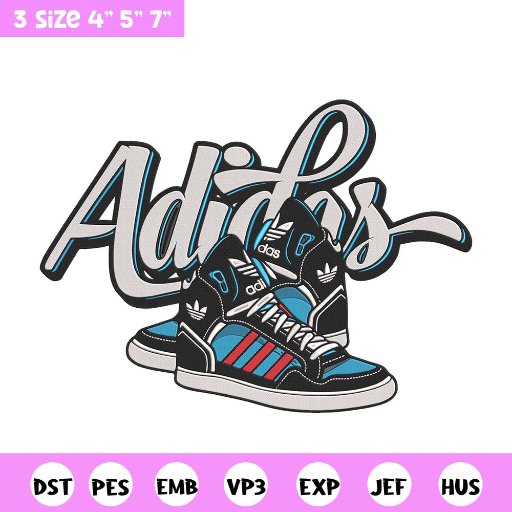 Adidas logo Embroidery Design, Rugrats Embroidery, Embroidery File, Anime Embroidery, Adidas shirt, Digital download.jpg
