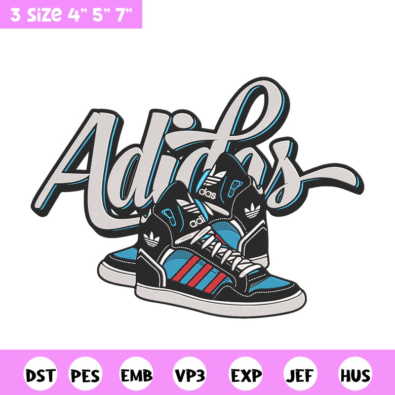 Adidas logo Embroidery Design, Rugrats Embroidery, Embroidery File, Anime Embroidery, Adidas shirt, Digital download.jpg