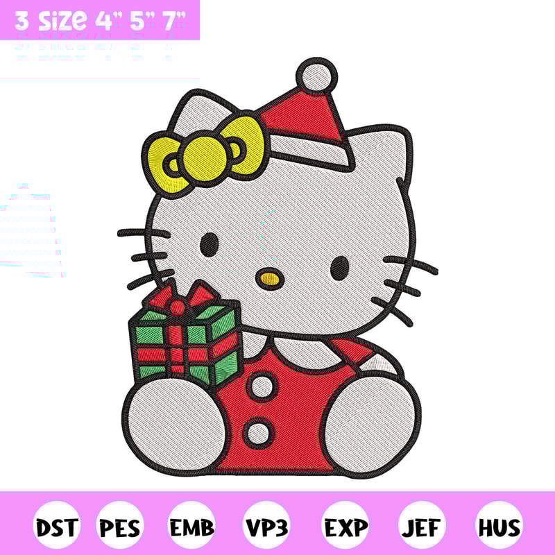 Hello kitty chrismas Embroidery Design,Kitty Embroidery,Embroidery File, Anime Embroidery, Anime shirt, Digital download.jpg