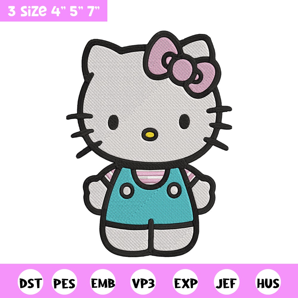 Hello kitty Embroidery Design, Hello kitty Embroidery,Embroidery File, Anime Embroidery, Anime shirt,Digital download..jpg