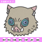 Inosuke sticker Embroidery Design, Demon slayer Embroidery, Embroidery File, Anime Embroidery, Digital download.jpg