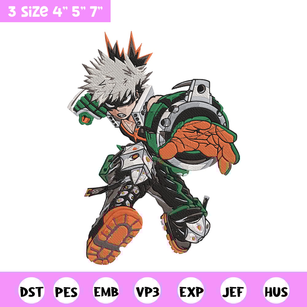 Bakugo Katsuki Embroidery Design, Aot Embroidery, Embroidery File, Anime Embroidery,Anime shirt, Digital download.jpg