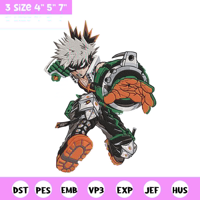 Bakugo Katsuki Embroidery Design, Aot Embroidery, Embroidery File, Anime Embroidery,Anime shirt, Digital download.jpg