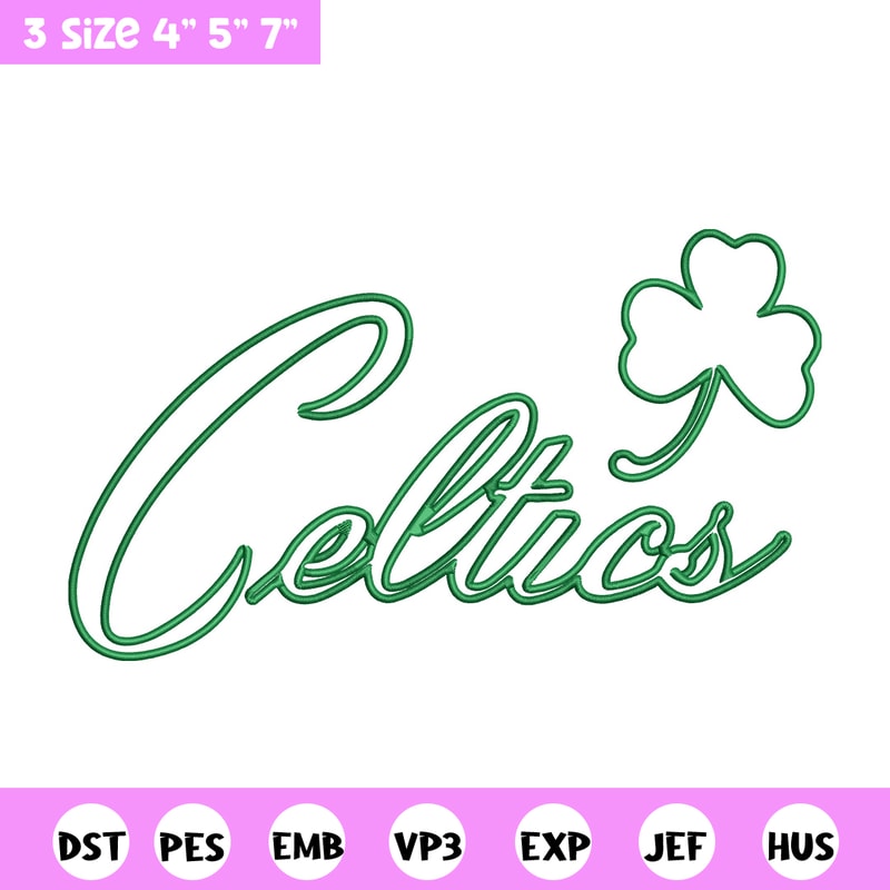 Boston Celtics logo embroidery design, NBA embroidery, Sport embroidery, Logo sport embroidery, Embroidery design.jpg