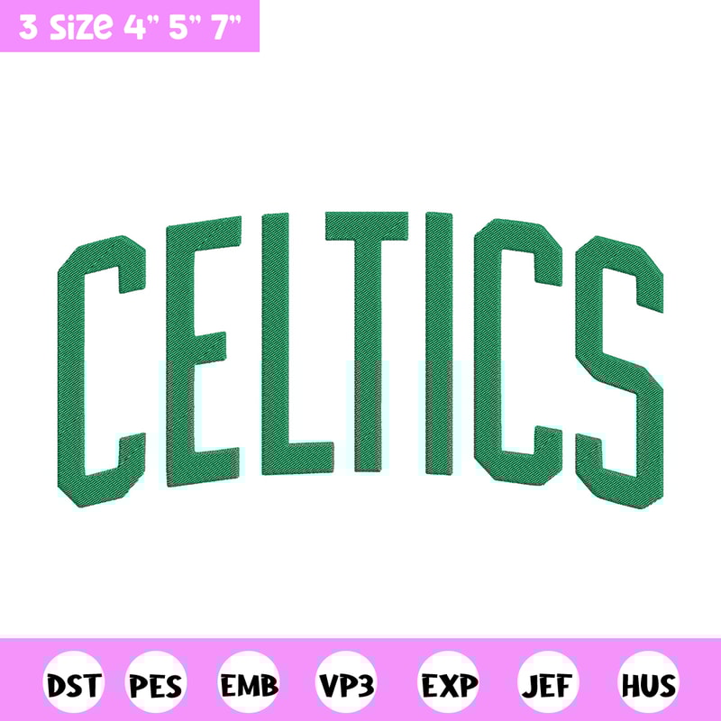 Boston Celtics logo embroidery design, NBA embroidery, Sport embroidery, Logo sport embroidery,Embroidery design.jpg