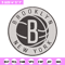 Brooklyn Nets Basketball embroidery design, NBA embroidery,Sport embroidery, Logo sport embroidery, Embroidery design.jpg