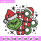 Ho Ho Ho The Grinch Embroidery design, Grinch christmas Embroidery, Grinch design, Embroidery File, Instant download..jpg