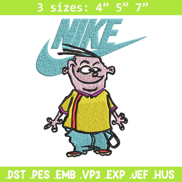 Cartoon swoosh Nike Embroidery design, Cartoon swoosh Nike Embroidery, Nike design, Embroidery file, Instant download..jpg