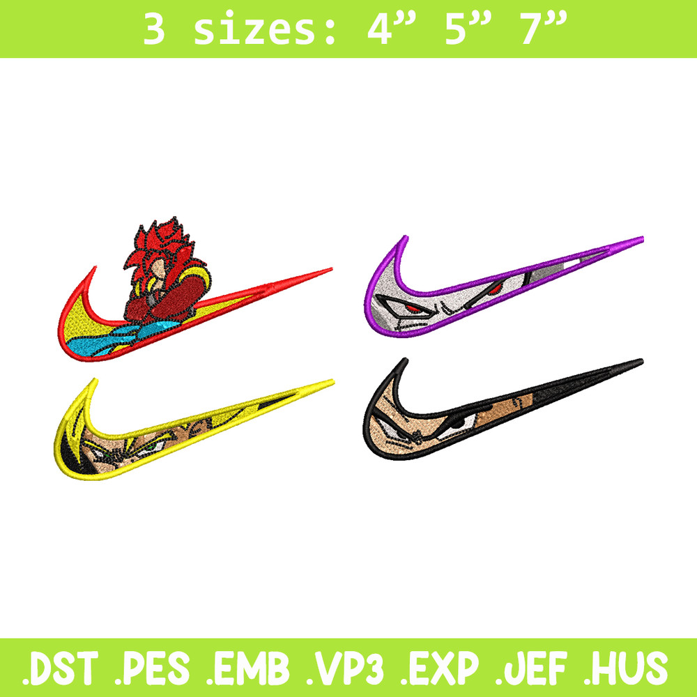 Dragon ball Nike embroidery design, dragon ball embroidery, Nike design, Embroidery file, Anime shirt, Instant download.jpg