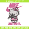 Hello kitty Nike Embroidery design, hello kitty cartoon, Embroidery, Nike design, Embroidery file, Instant download.jpg