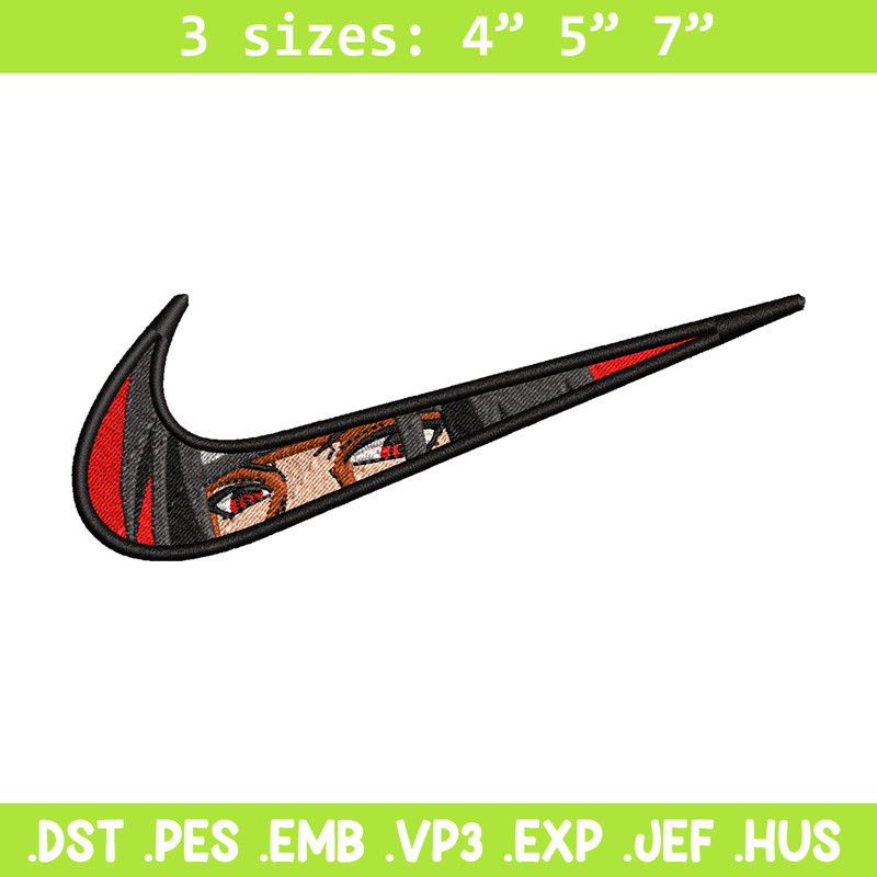 Itachi eyes nike embroidery design, Naruto embroidery, nike design, anime design, anime shirt, Digital download.jpg