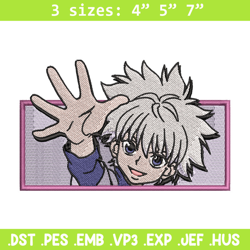 Killua nike embroidery design, Hunter x hunter embroidery, nike design, Logo shirt, anime shirt, digital download.jpg