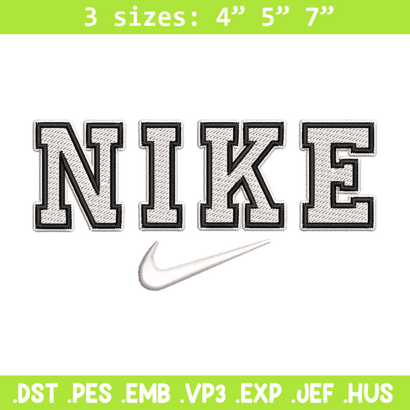 Nike black white embroidery design, Nike embroidery, Nike design,Embroidery file,Embroidery shirt,Digital download.jpg