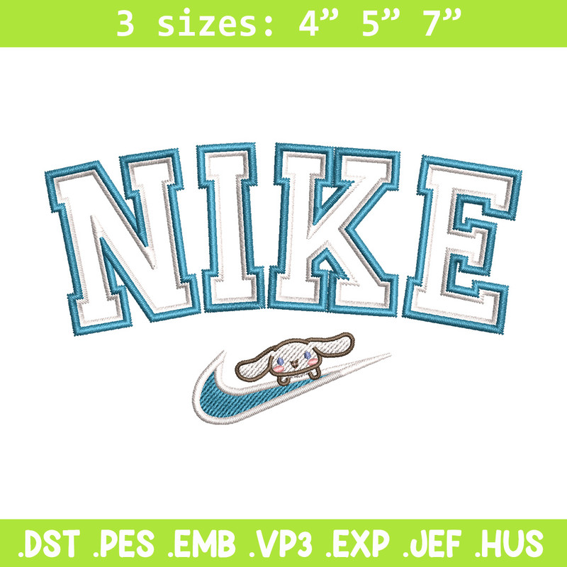 Nike bunny cute embroidery design, Bunny embroidery, Nike design,Embroidery shirt, Embroidery file, Digital download.jpg