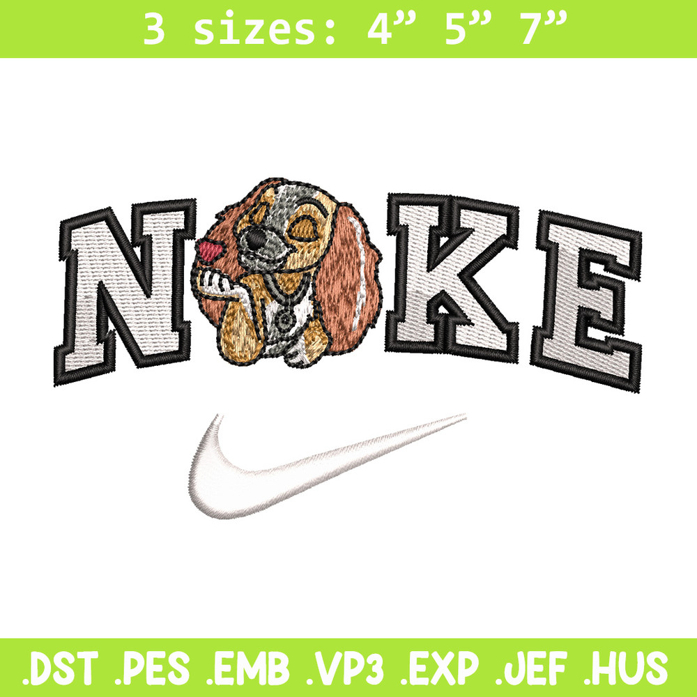 Nike dog embroidery design, Dog embroidery, Nike design, Embroidery shirt, Embroidery file, Digital download.jpg