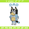 Bluey Dad Embroidery, Bandit Heeler Embroidery, Embroidery File, cartoon design, cartoon shirt, Digital download..jpg