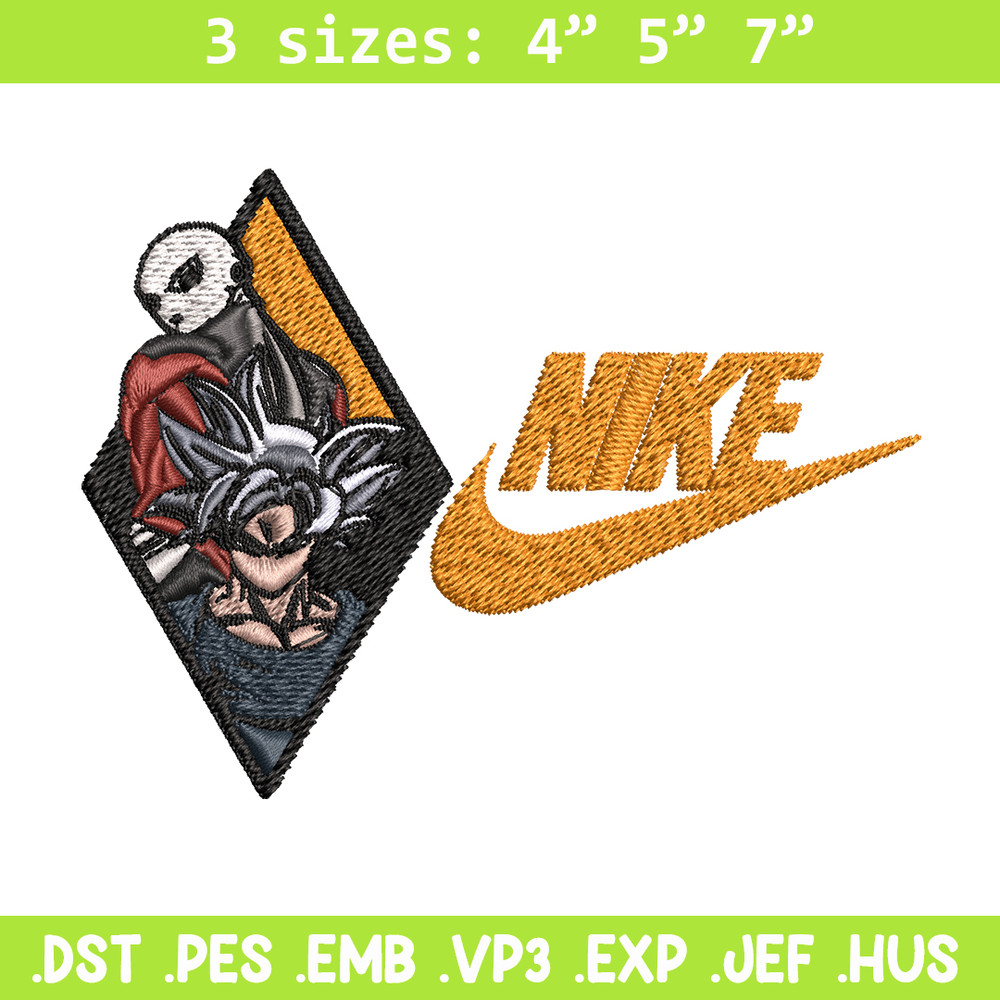 Dragonball Nike Embroidery design, Dragonball Embroidery, Nike design, Embroidery file, anime shirt, Instant download..jpg