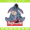 Eeyore Supreme Embroidery design, Eeyore Supreme Embroidery, cartoon design, Embroidery File, Instant download..jpg