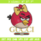 Girl Bird gucci Embroidery design, Angry Birds Embroidery, cartoon design, Embroidery File, logo shirt, Instant download.jpg